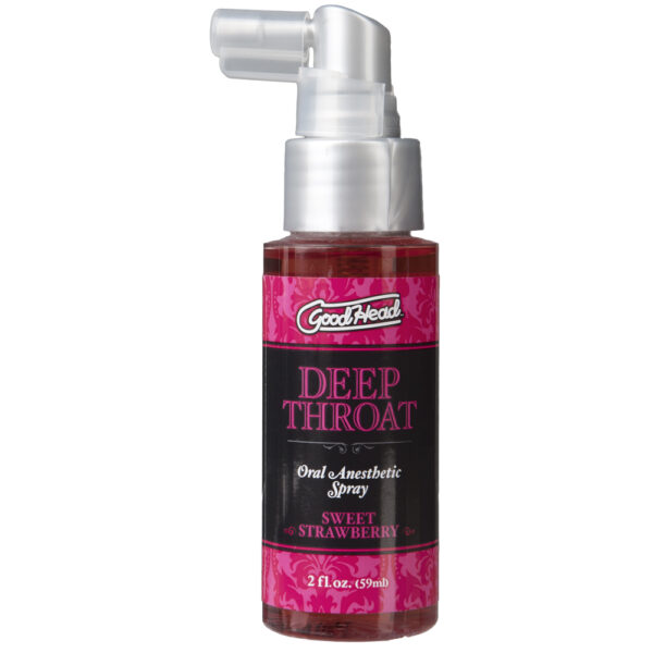 782421008680 2 Goodhead - Deep Throat Spray - Sweet Strawberry