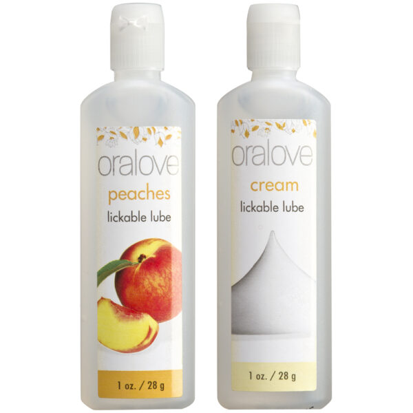 782421017347 2 Oralove Delicious Duo Peaches & Cream 2 Pack