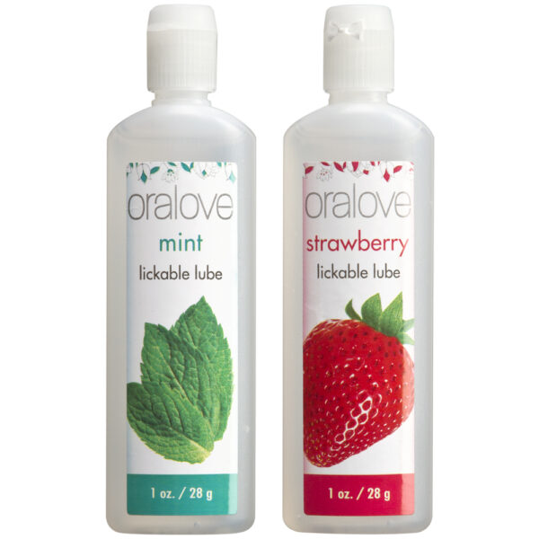 782421017354 2 Oralove Delicious Duo Strawberry & Mint 2Pk