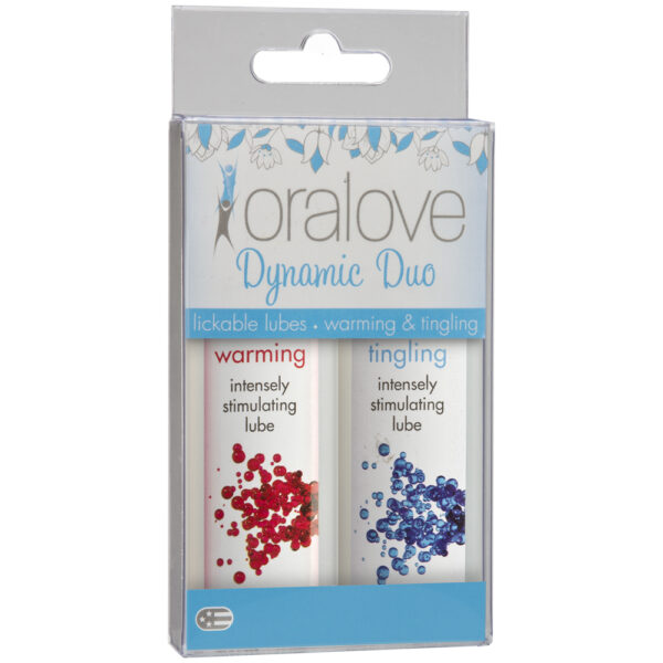 782421017361 Oralove Dynamic Duo Warming & Tingling 2 Pack