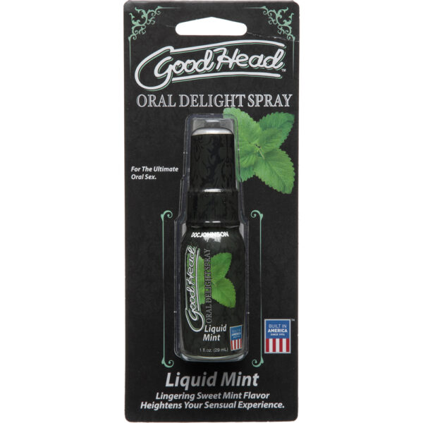 782421020576 Goodhead Oral Delight Spray Liquid Mint 1 oz.