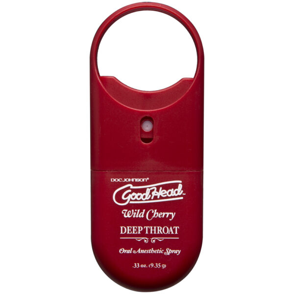 782421026646 2 Goodhead Deep Throat Spray To-Go – Wild Cherry - .33 oz.