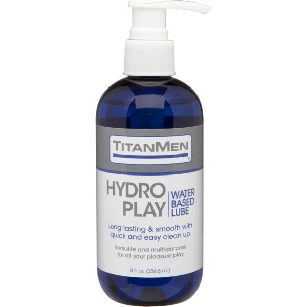 782421027049 Titanmen Hydro Play Water-based Lube 8 oz.