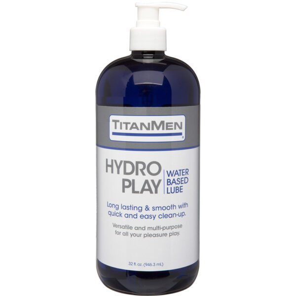 782421027056 Titanmen Hydro Play Water-based Lube 32 oz.