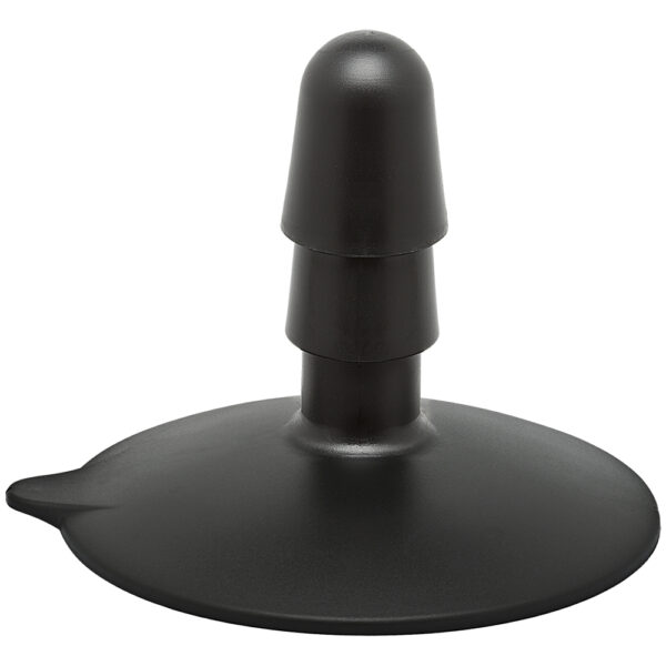 782421055011 2 Vac-U-Lock Large Black Suction Cup Plug Black