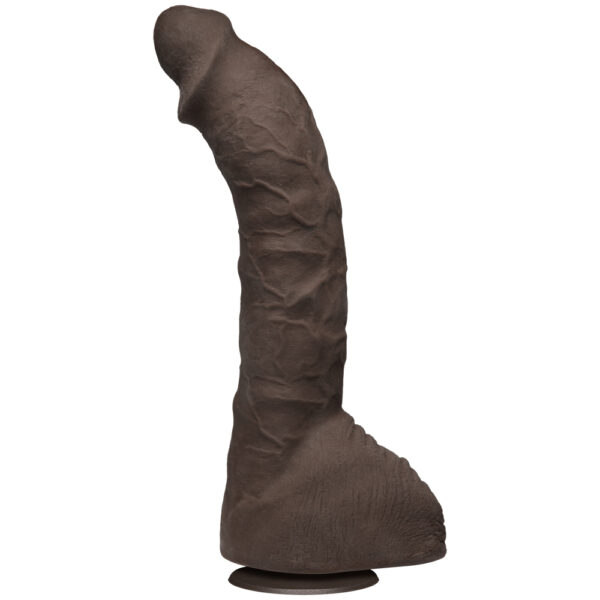 782421057442 2 Signature Cocks Prince Yahshua Ultraskyn 10.5" Cock With Removable Vac-U-Lock Suction Cup Chocolate