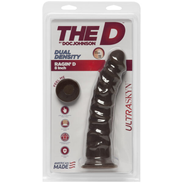 782421058739 The D Ragin' D 8" Ultraskyn Chocolate