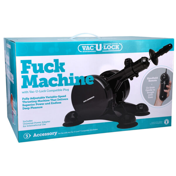 782421059538 Vac-U-Lock Fuck Machine Black