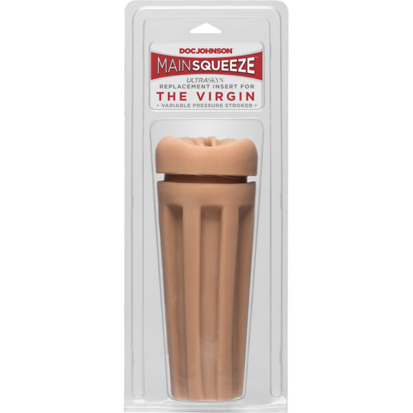 782421064372 Main Squeeze The Virgin Insert Replacement - ULTRASKYN Stroker Vanilla