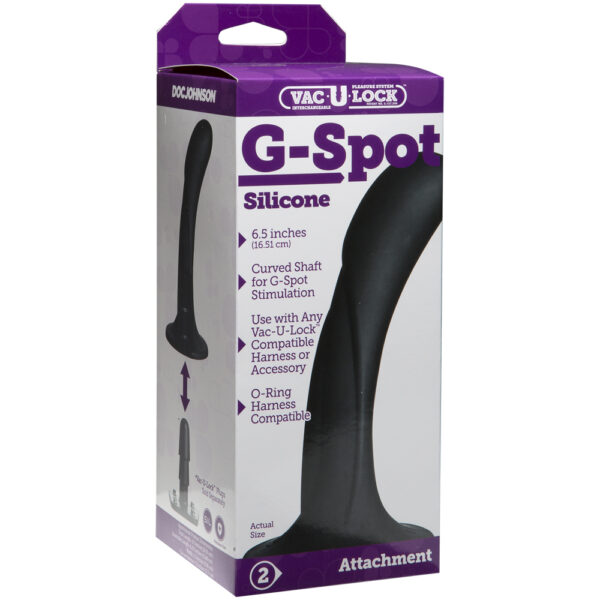 782421069377 Vac-U-Lock G-Spot Silicone Black