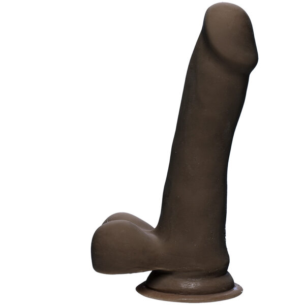 782421069520 2 The D Slim D 6.5" With Balls Ultraskyn Chocolate