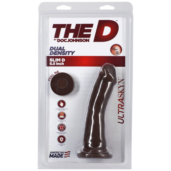 782421069551 The D Slim D 6.5" Ultraskyn Chocolate