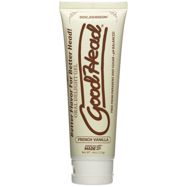 782421069599 2 Goodhead Oral Delight Gel French Vanilla 4 oz. Tube