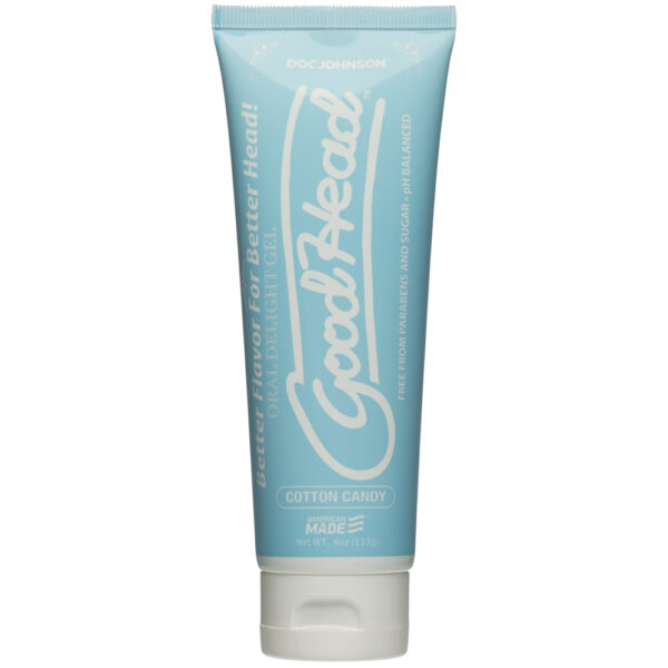 782421069612 2 Goodhead Oral Delight Gel Cotton Candy 4 oz. Tube