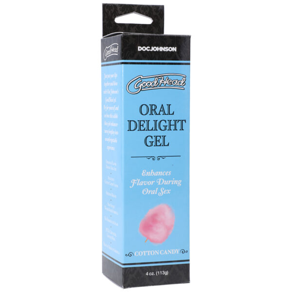 782421069612 Goodhead Oral Delight Gel Cotton Candy 4 oz. Tube