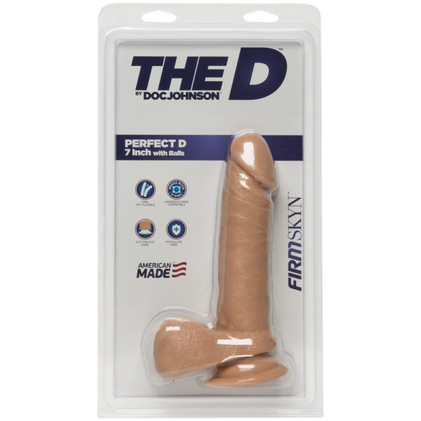 782421069698 The D Perfect D 7" With Balls Firmskyn Vanilla