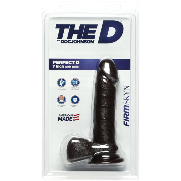 782421069711 The D Perfect D 7" With Balls Firmskyn Chocolate