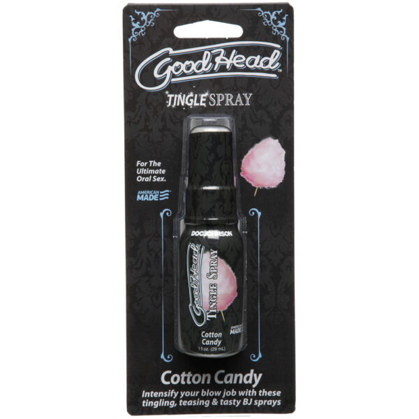 782421070076 Goodhead Tingle Spray Cotton Candy 1 oz.