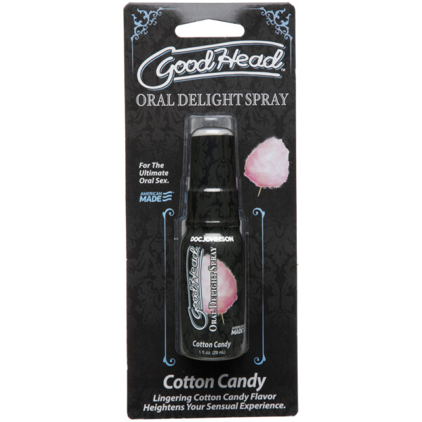 782421070090 Goodhead Oral Delight Spray Cotton Candy 1 oz.