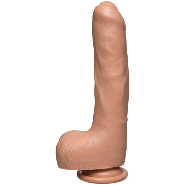 782421072766 2 The D - Uncut D 9" With Balls Firmskyn Vanilla