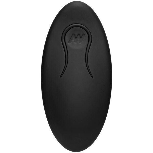 782421075590 3 A-Play Vibe Beginner Rechargeable Silicone Anal Plug With Remote Black