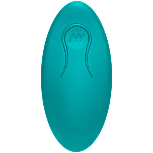 782421075620 3 A-Play Vibe Adventurous Rechargeable Silicone Anal Plug With Remote Teal