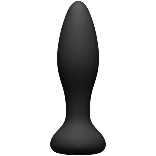 782421075637 2 A-Play Vibe Experienced Rechargeable Silicone Anal Plug With Remote Black