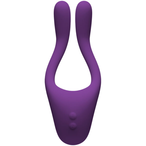 782421075873 2 Tryst V2 Bendable Multi Erogenous Zone Massager With Remote Purple