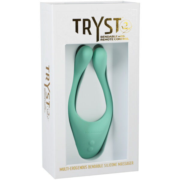 782421075880 Tryst V2 Bendable Multi Erogenous Zone Massager With Remote Mint