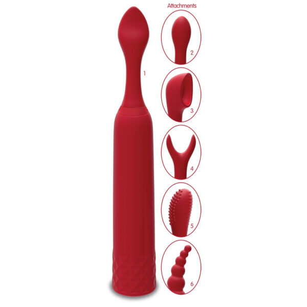 782421077822 3 Ivibe Select Iquiver 7 Piece Set Red Velvet