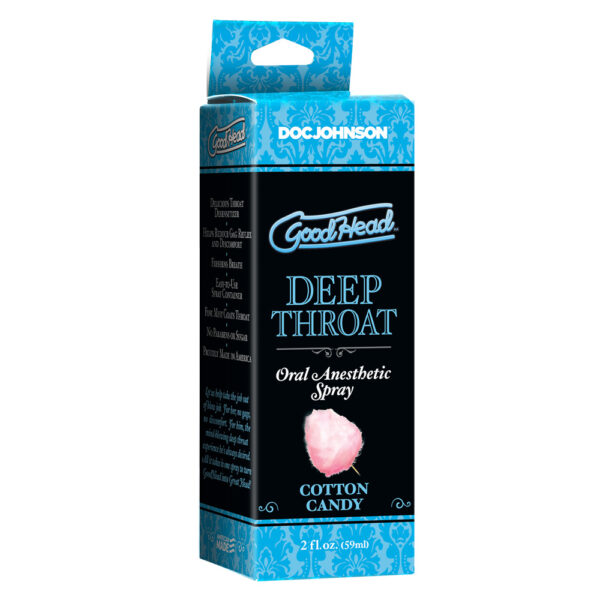 782421077877 Goodhead Deep Throat Spray Cotton Candy 2 oz.