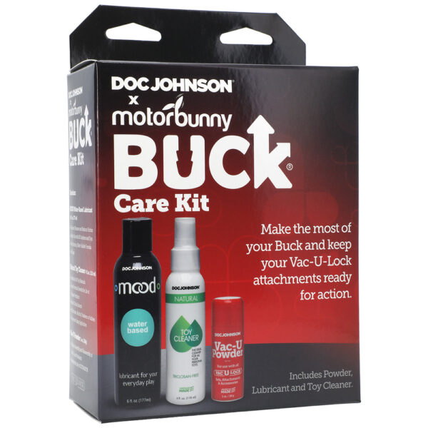 782421078133 Doc Johnson X Motorbunny Buck Care Kit