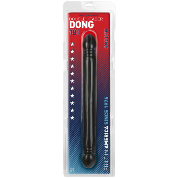 782421103002 Double Header Dong - 18" - Smooth Black