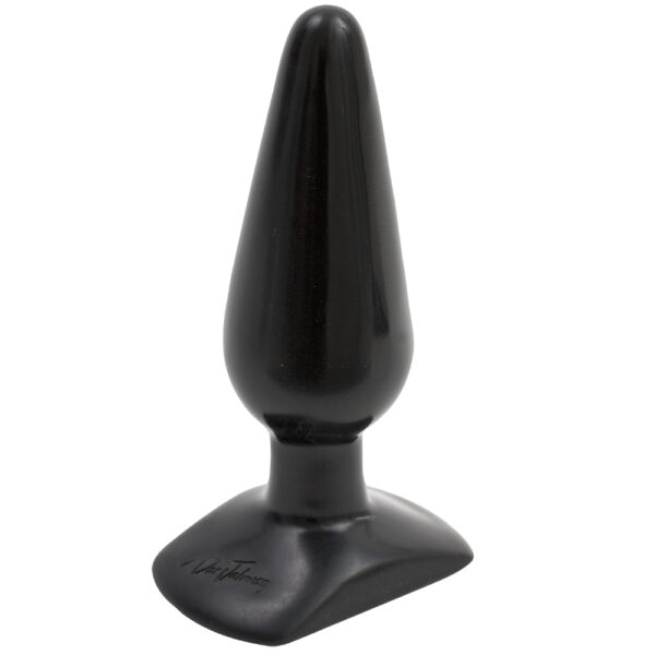 782421110604 3 Classic Butt Plug - Smooth - Medium Black