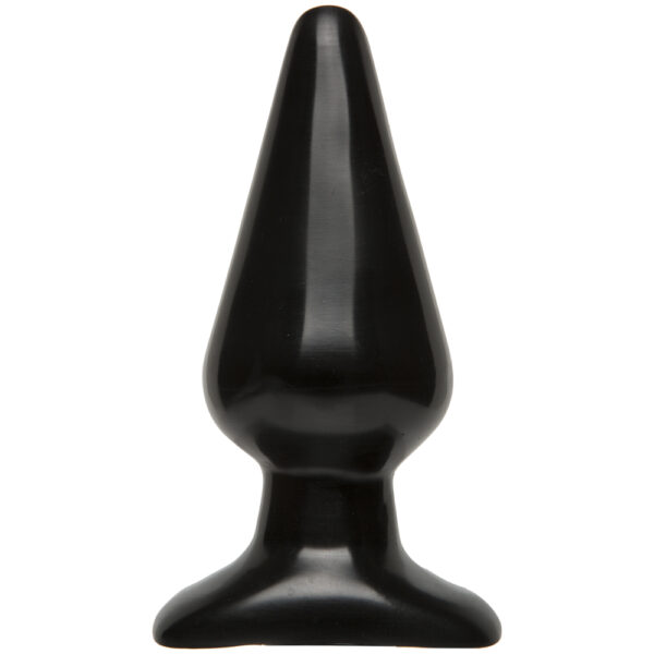 782421110802 2 Classic Butt Plug - Smooth - Large Black