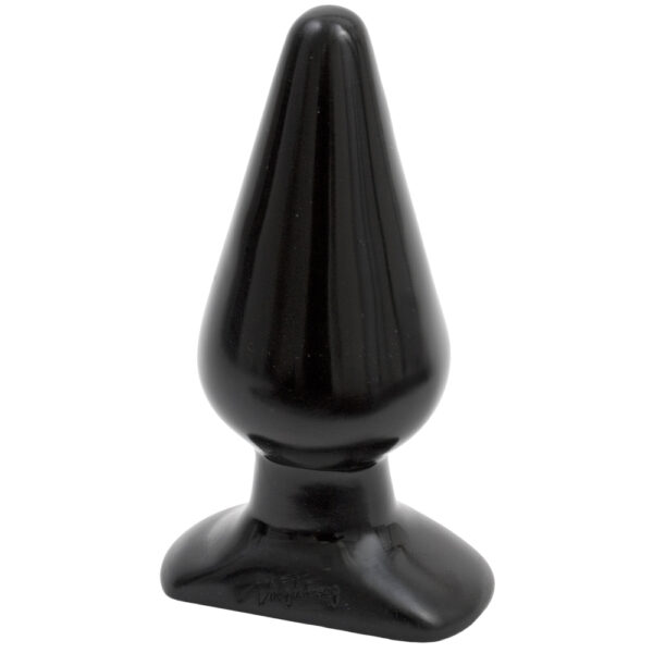 782421110802 3 Classic Butt Plug - Smooth - Large Black