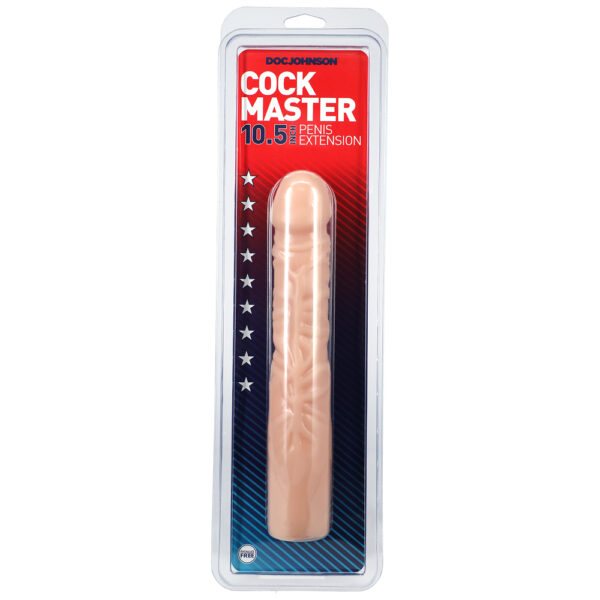 782421116309 Cock Master - 10.5" Penis Extension White