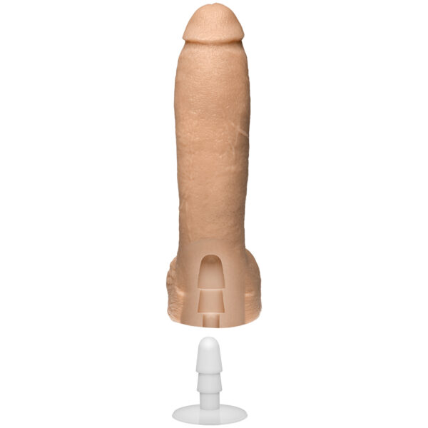 782421122409 3 Signature Cocks - Jeff Stryker Realistic Cock with Removable Vac-U-Lock Suction Cup - Vanilla