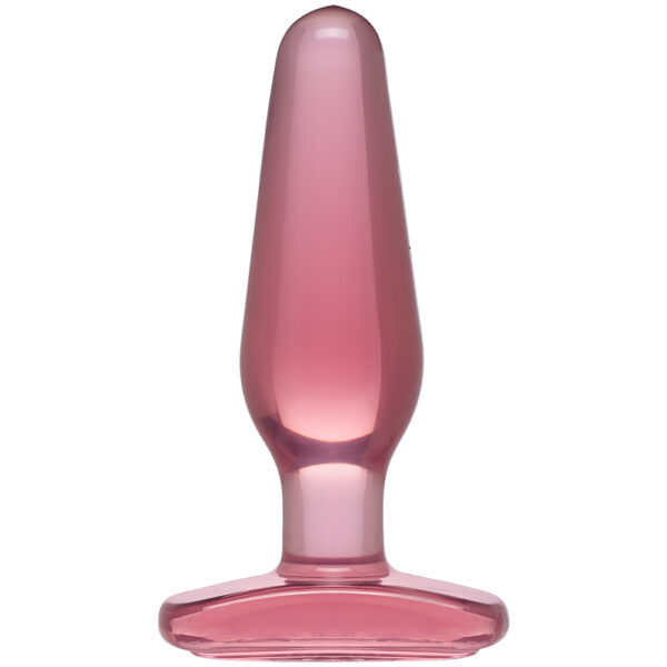 782421125301 2 Crystal Jellies - Medium Butt Plug Pink