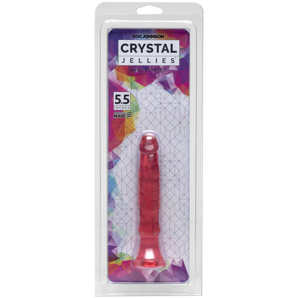 782421509507 Crystal Jellies - Anal Delight - 5" Pink