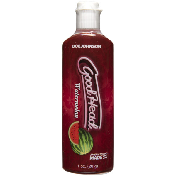 782421521301 2 Goodhead Oral Delight Gel 1 oz. Bottle Watermelon