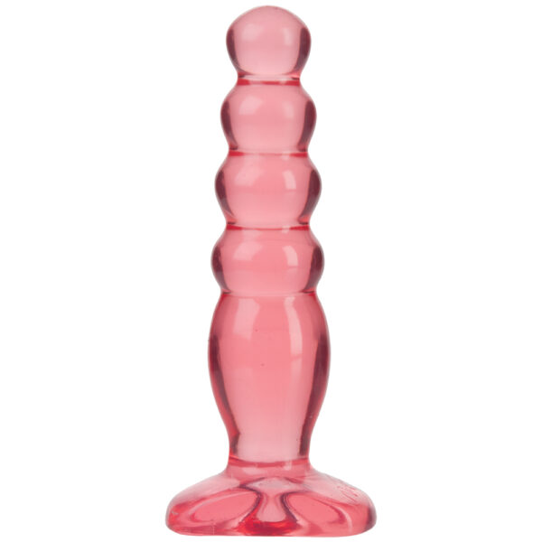 782421550301 2 Crystal Jellies - Anal Delight - 5" Pink