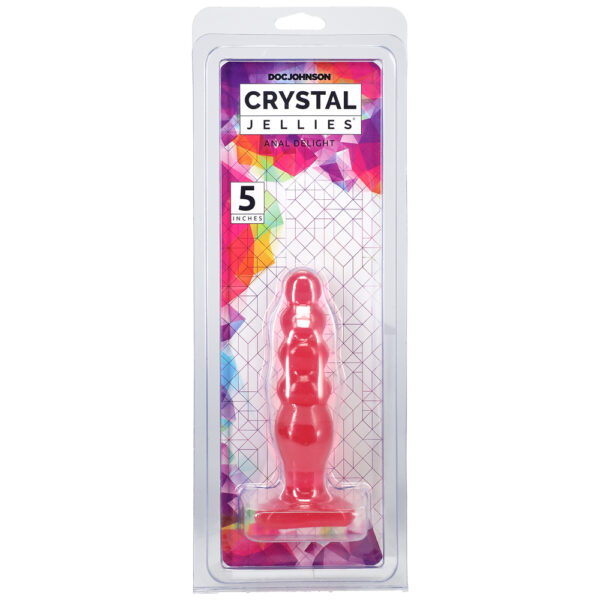 782421550301 Crystal Jellies - Anal Delight - 5" Pink