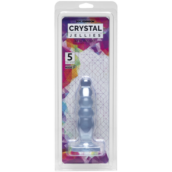 782421550400 Crystal Jellies - Anal Delight - 5" Clear