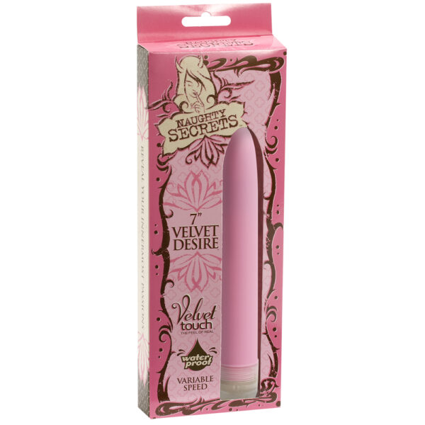 782421634612 Naughty Secrets - 7" Velvet Desire Pink