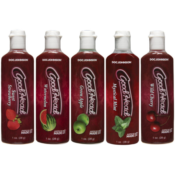 782421658915 Goodhead Oral Delight Gel 5 Pack 1 oz.