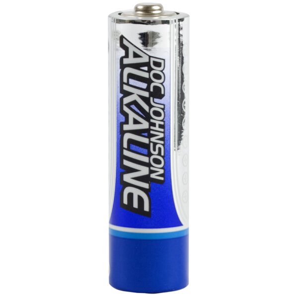 782421666712 2 Doc Johnson Alkaline Batteries - 4 Aa Blue/Silver