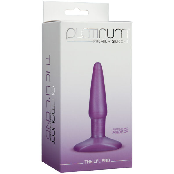 782421917913 Platinum Premium Silicone - The Li'L End Purple