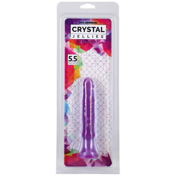 782421931216 Crystal Jellies - Anal Delight - 5" Purple