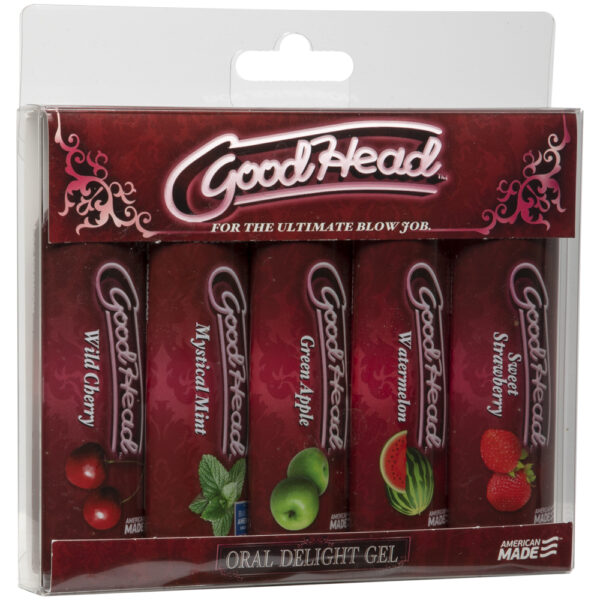 782421989019 Goodhead - Oral Delight Gel - 5 Pack